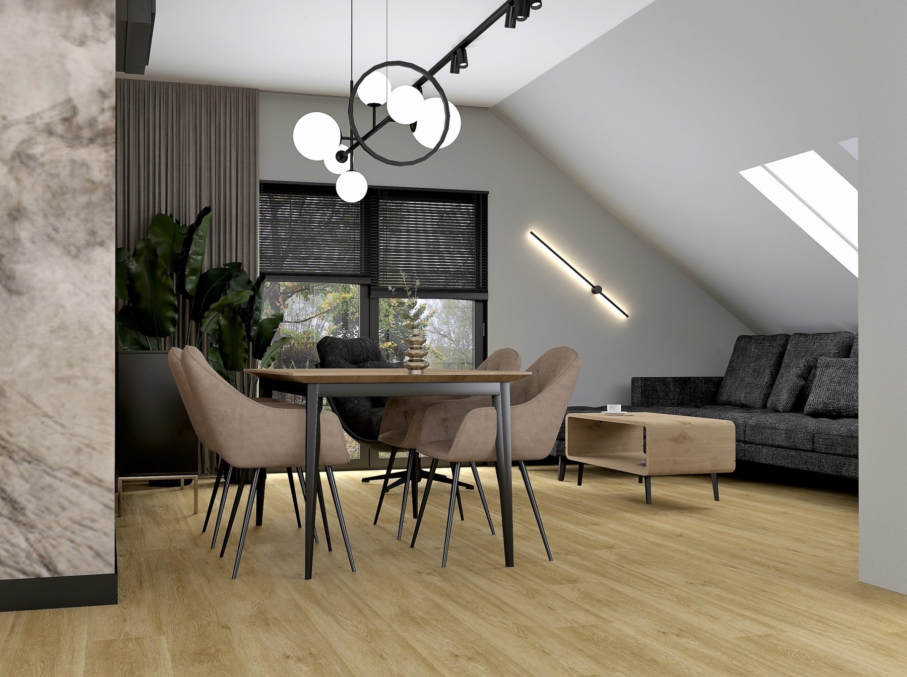 Vinyl Podlaha SPC VinCore Wood+ 6/0,55mm ROME 18x122cm (2,2m2)